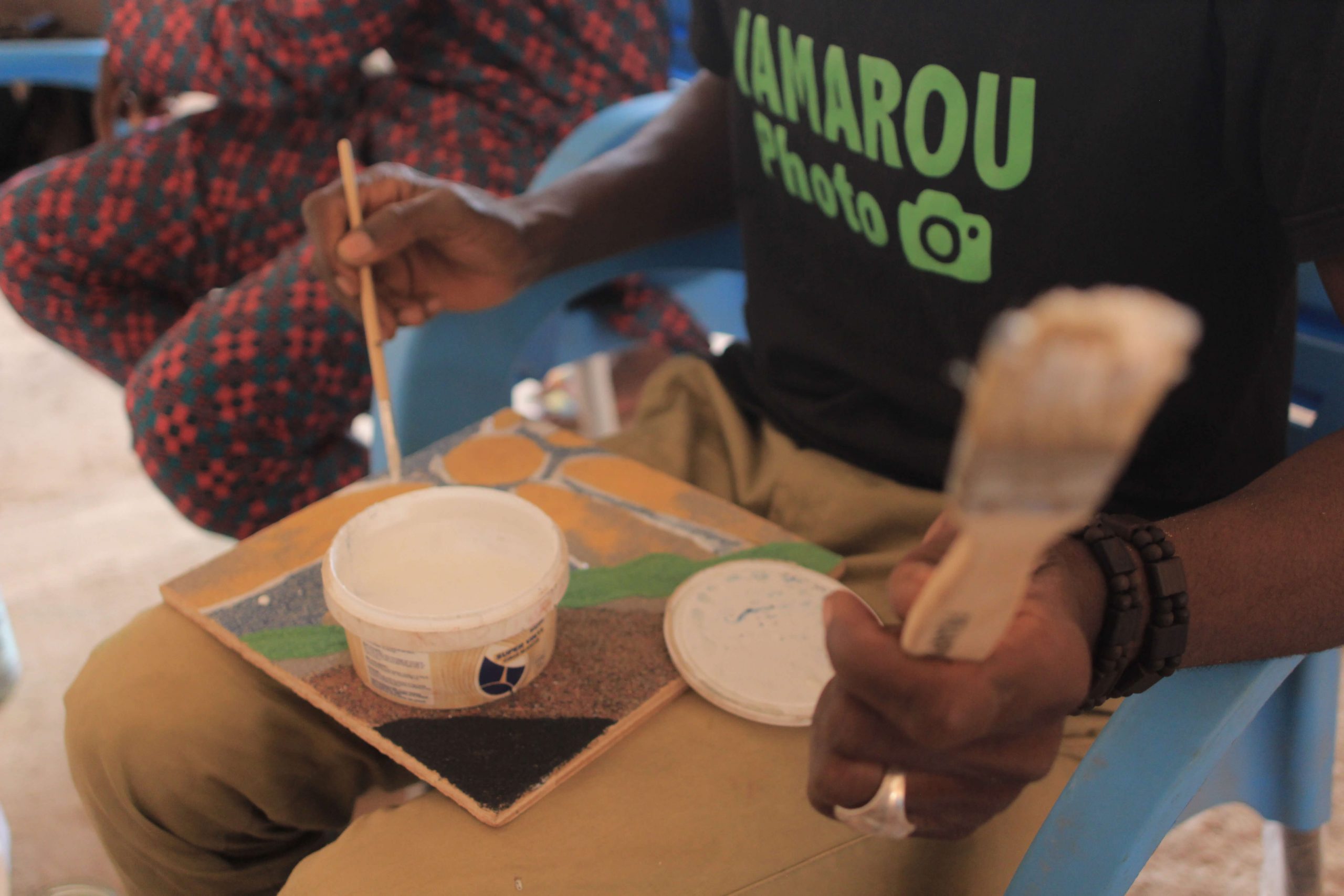 %name Karanga N°1 : Thème : « la technique de Jaa bari, quel apport pour la création photographique ? »