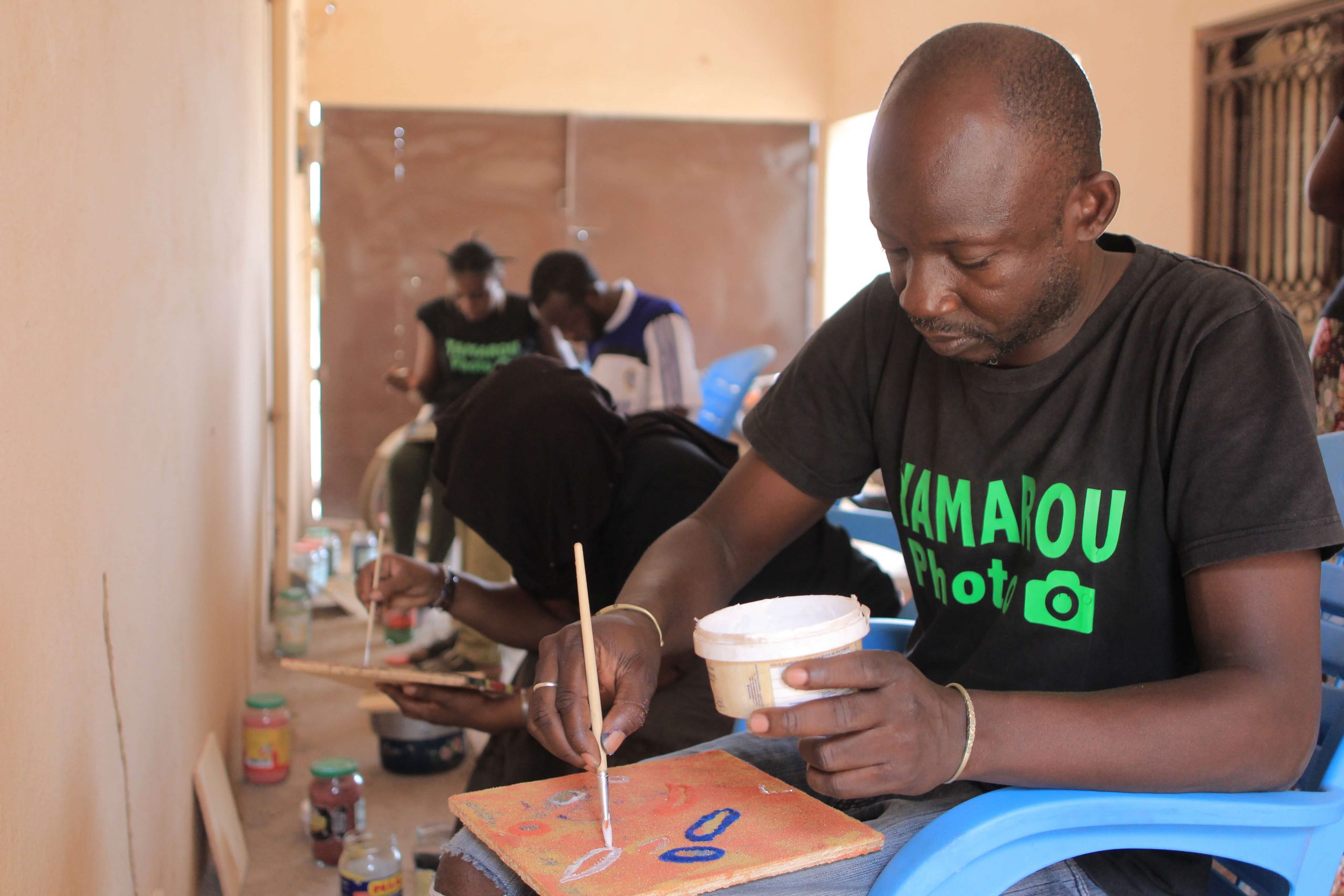 %name Karanga N°1 : Thème : « la technique de Jaa bari, quel apport pour la création photographique ? »