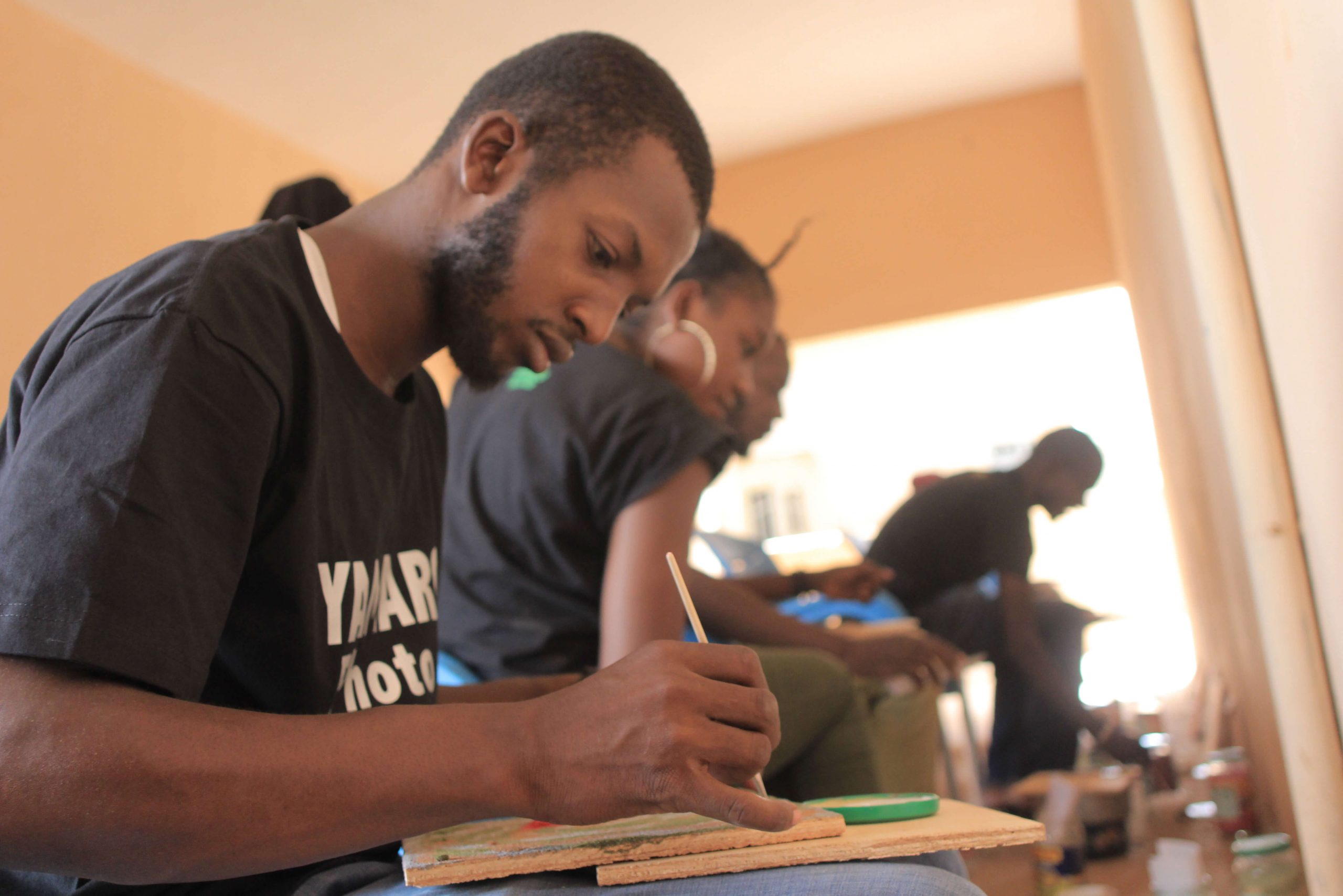 %name Karanga N°1 : Thème : « la technique de Jaa bari, quel apport pour la création photographique ? »