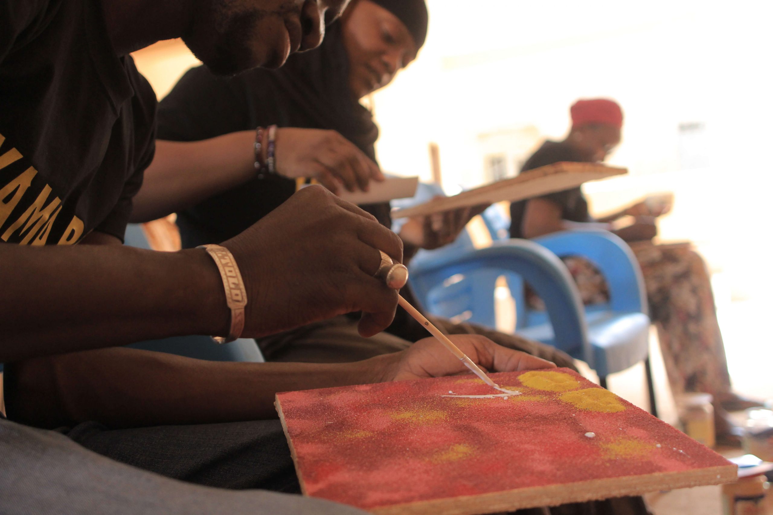 %name Karanga N°1 : Thème : « la technique de Jaa bari, quel apport pour la création photographique ? »